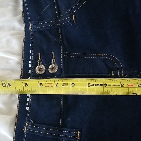 Hydraulic Women's Blue Jean Shorts Juniors 11/12 - Picture 8 of 9